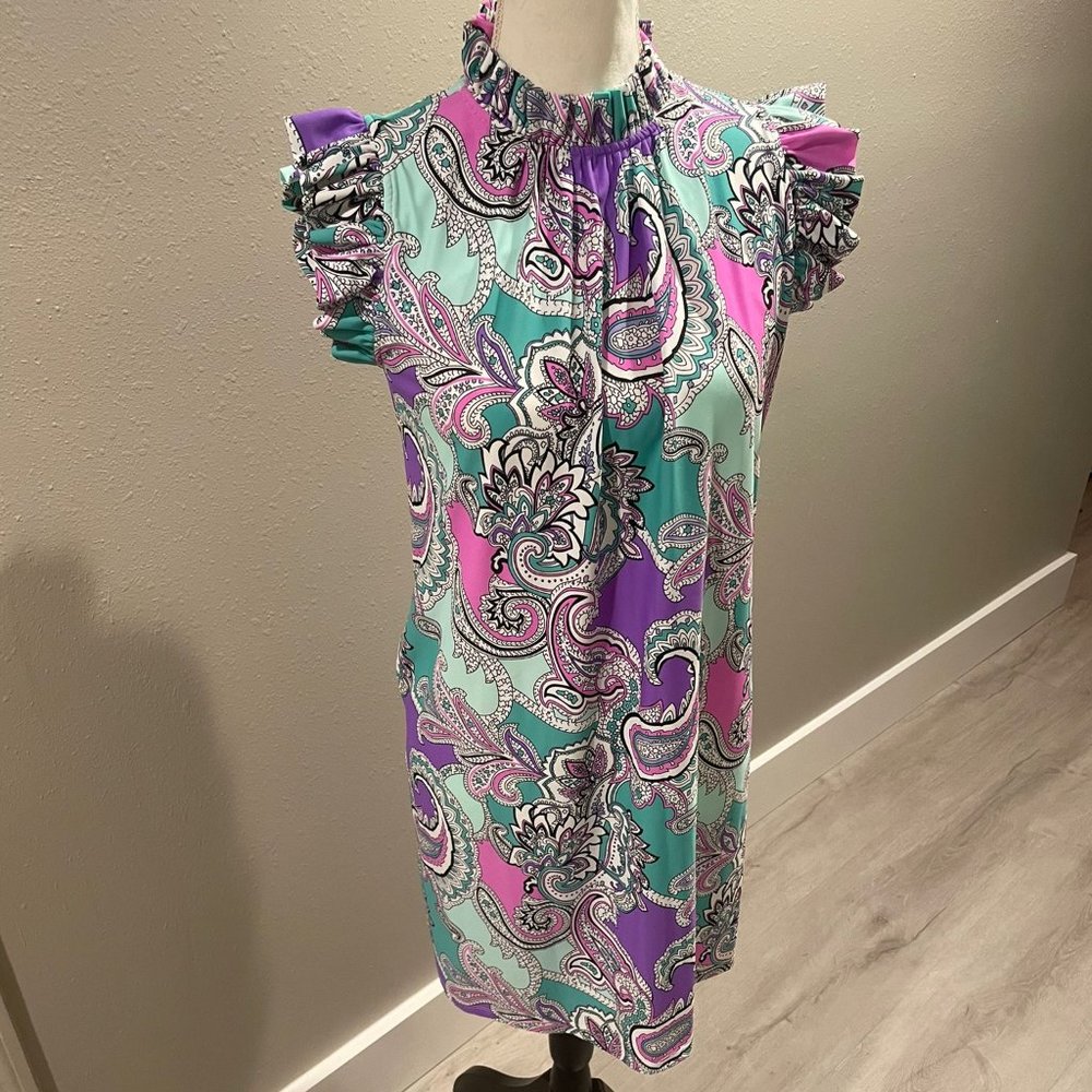 Jude Conally Shari Paisley Maxi Seamist